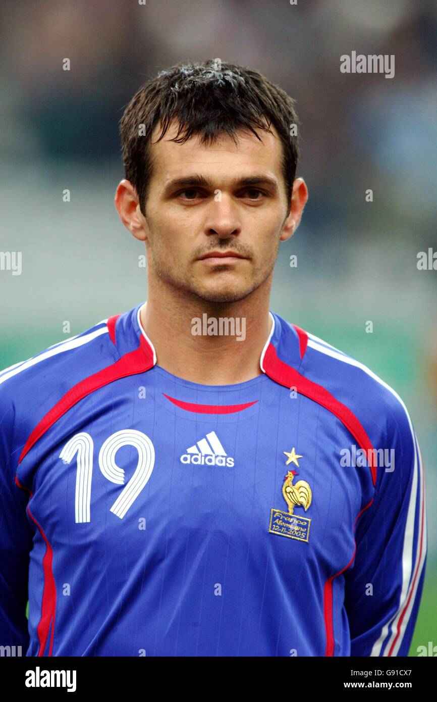 Soccer Friendly France v Germany Stade de France. Willy Sagnol