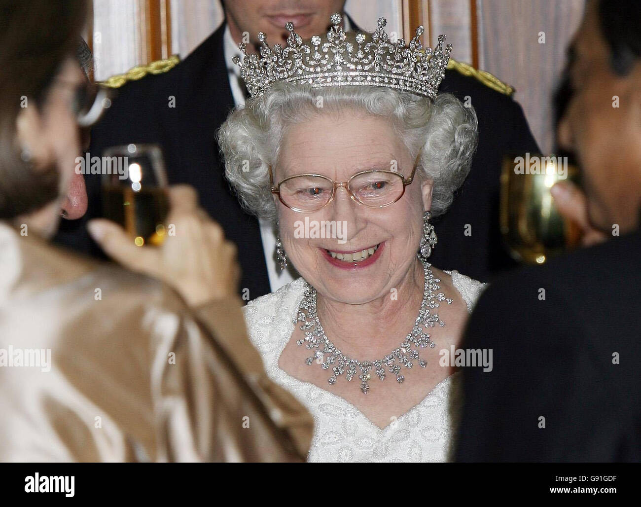 Royalty Queen Elizabeth II Visit to Malta Stock Photo Alamy