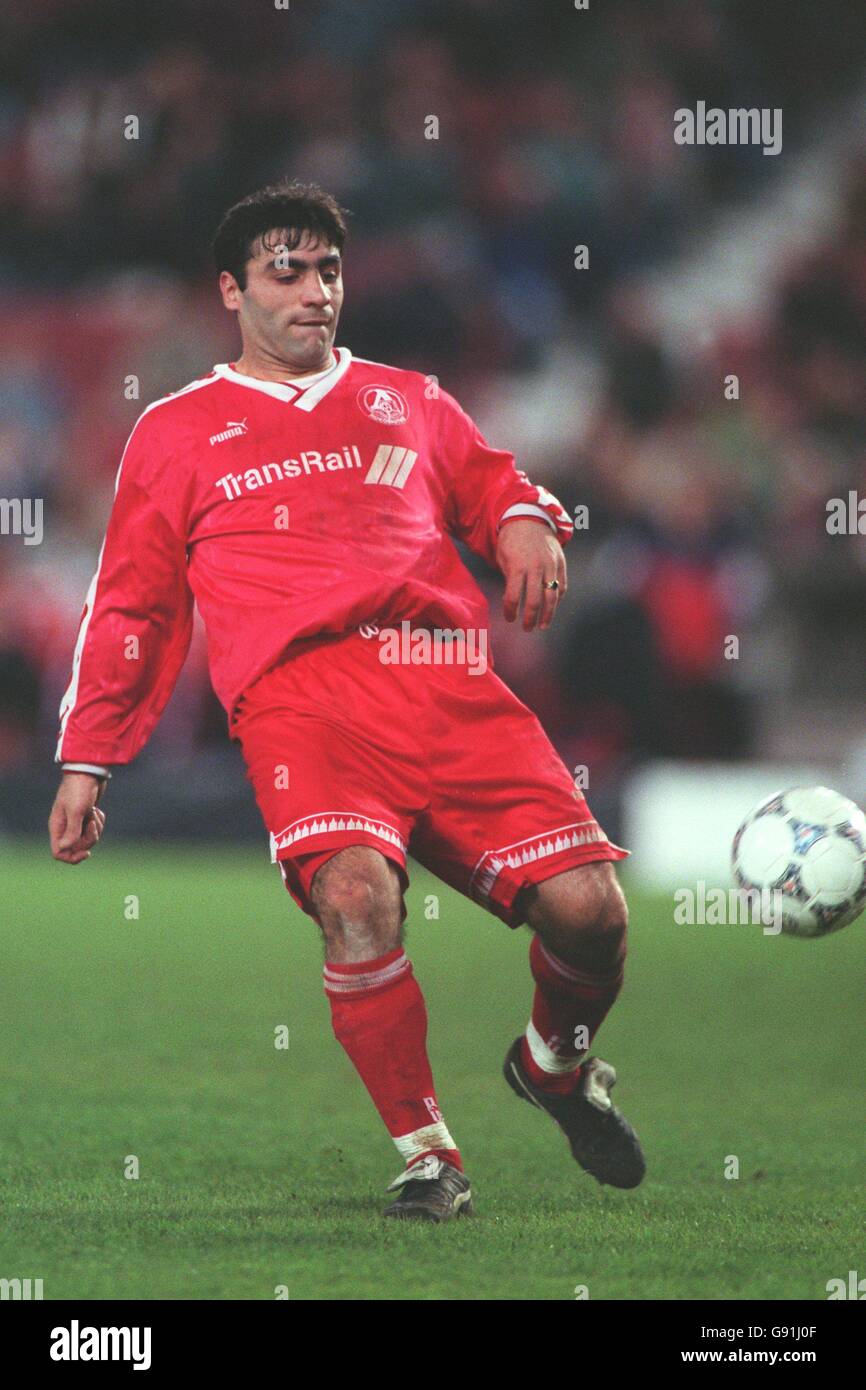 Soccer European Cup Winners Cup Semi Final First Leg Stuttgart v