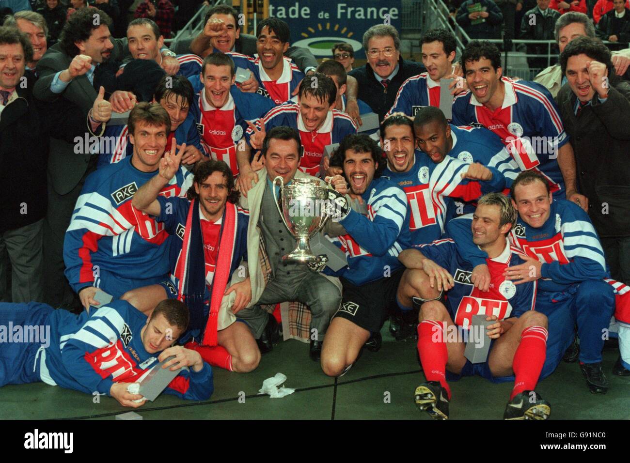 French Soccer French Cup Final Paris Saint Germain v RC Lens. Paris