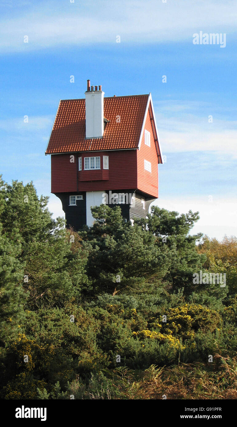 House in the clouds Stock Photo - Alamy