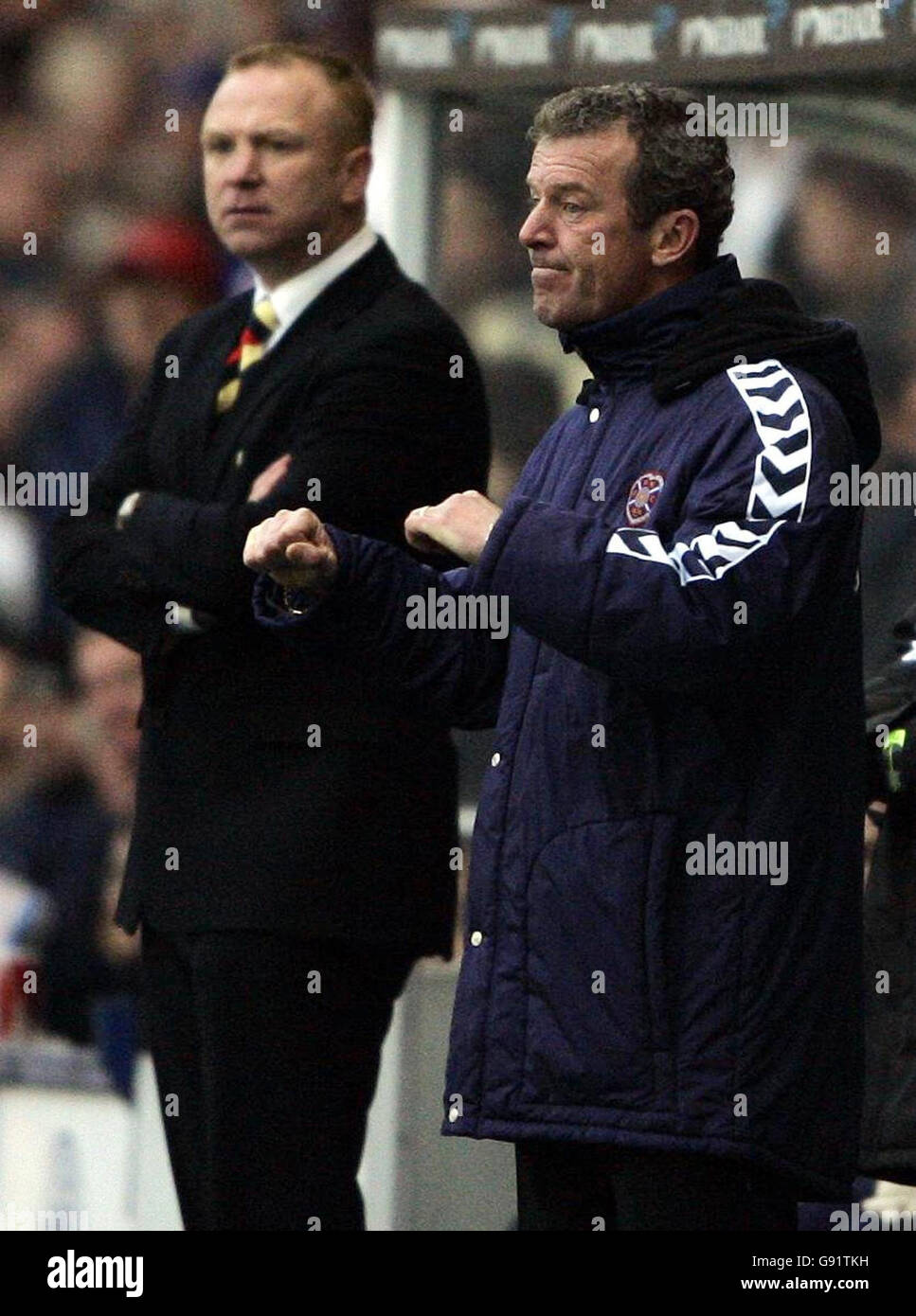 Glasgow rangers manager alex mcleish hi-res stock photography and ...