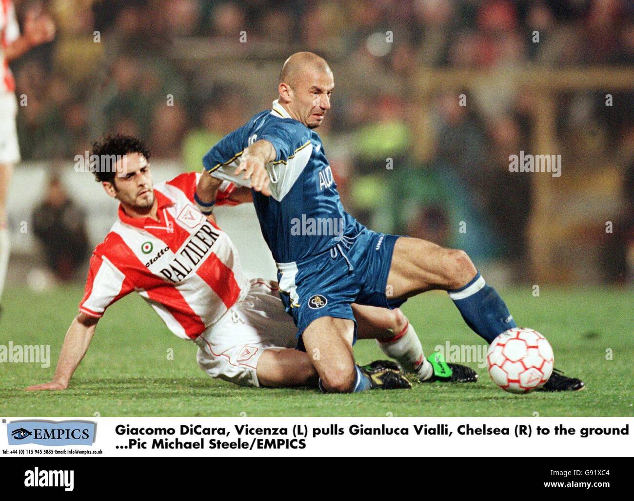 Soccer European Cup Winners Cup Semi Final First Leg Vicenza v