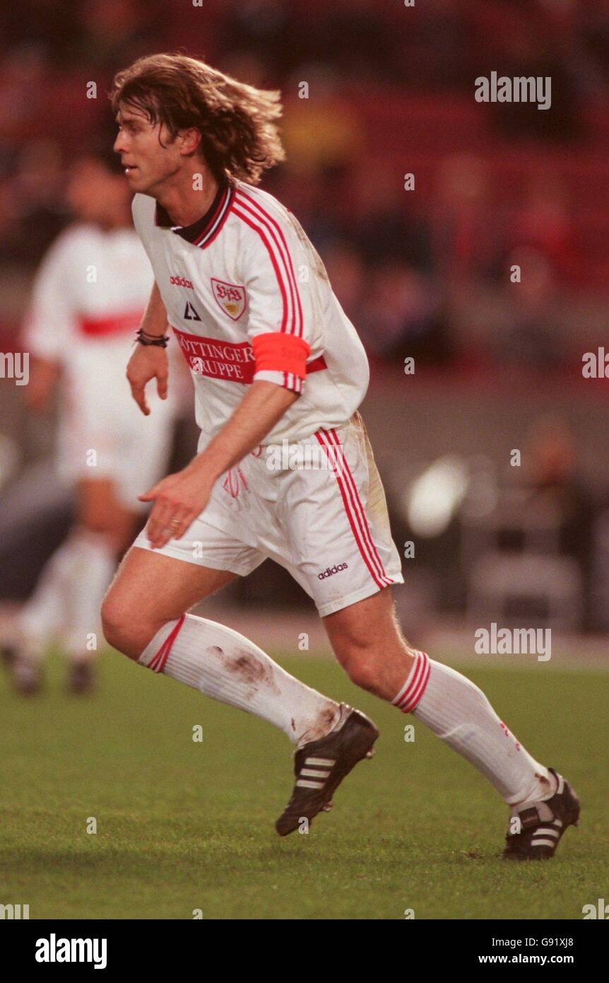 European soccer cup winners cup semi final first leg hires stock