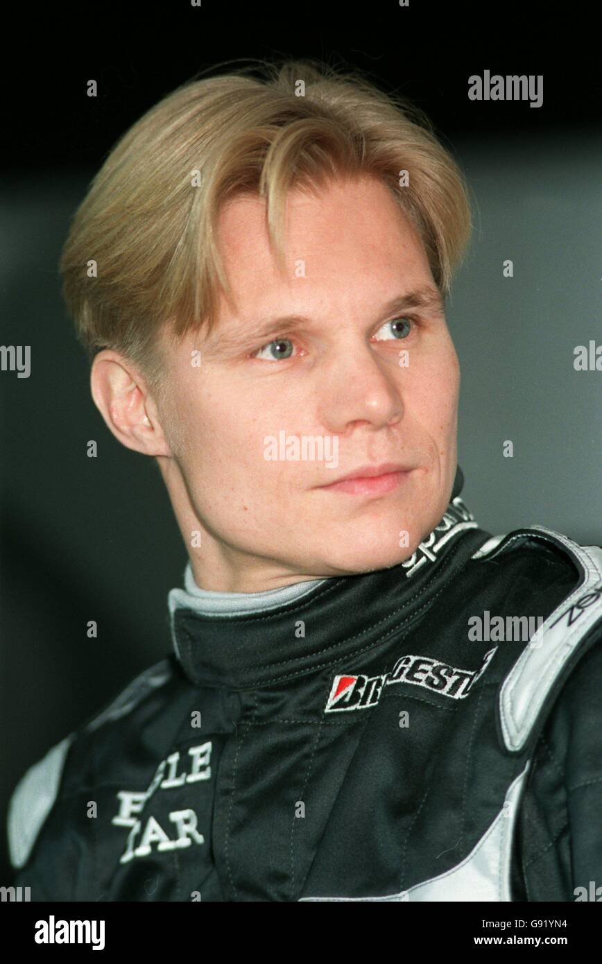 Formula One Motor Racing - Arrows Launch. Mika Salo, Arrows Stock Photo ...