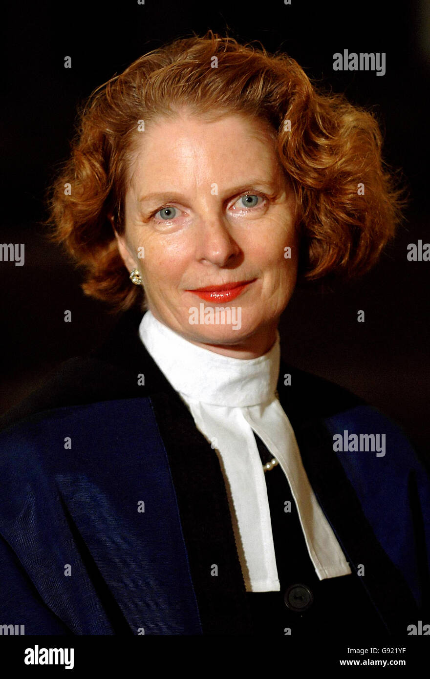 Coroner alison thompson stands outside olympia conference centre hires