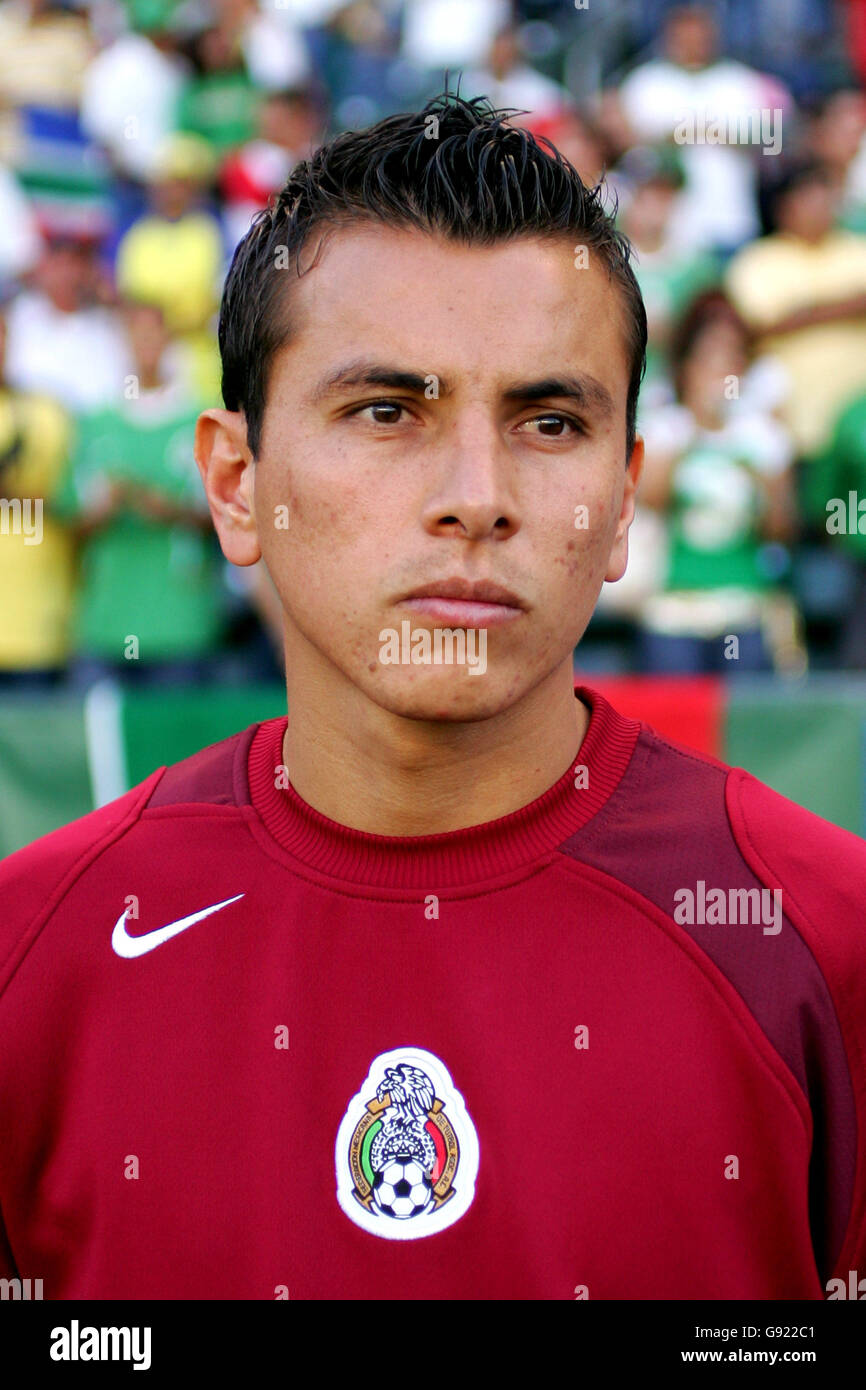 Soccer - CONCACAF Gold Cup 2005 - Group C - South Africa v Mexico - The Home Depot Center Stock Photo