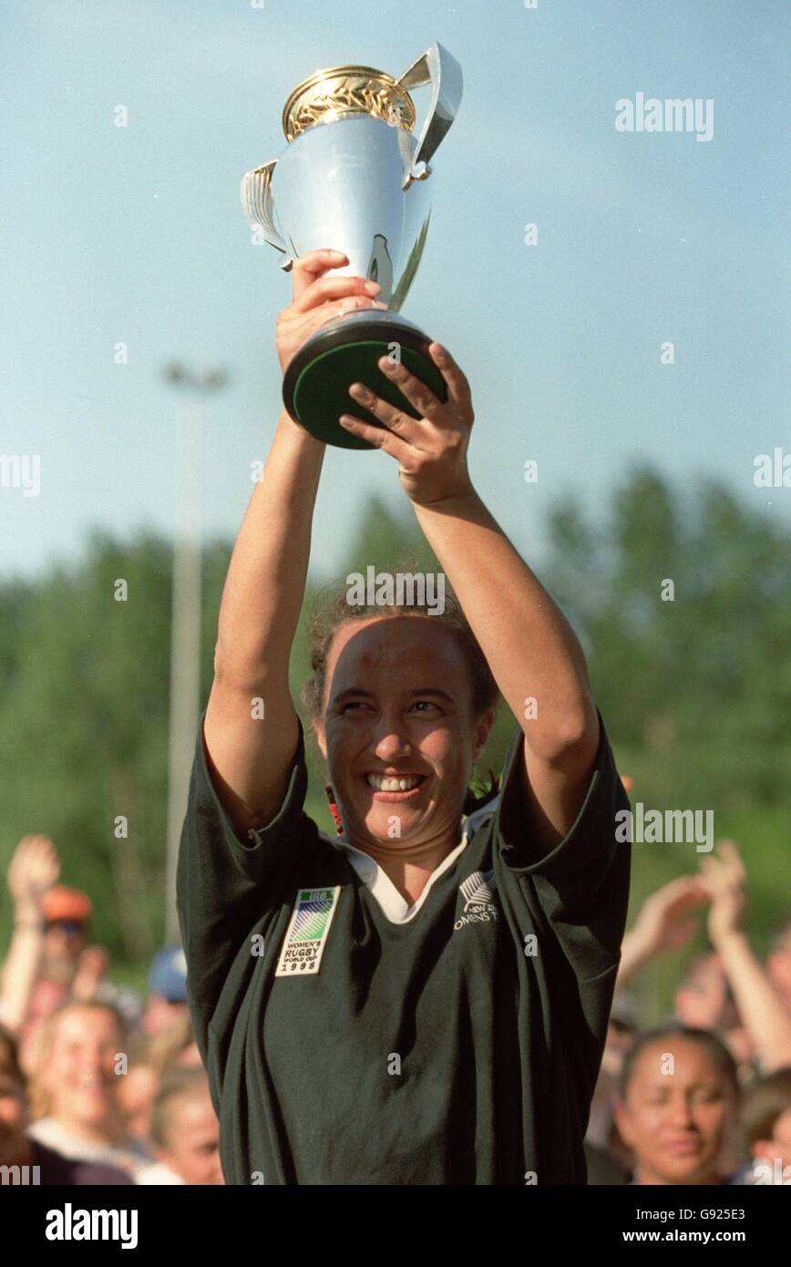 Women's Rugby Union World Cup Final New Zealand v USA Stock Photo