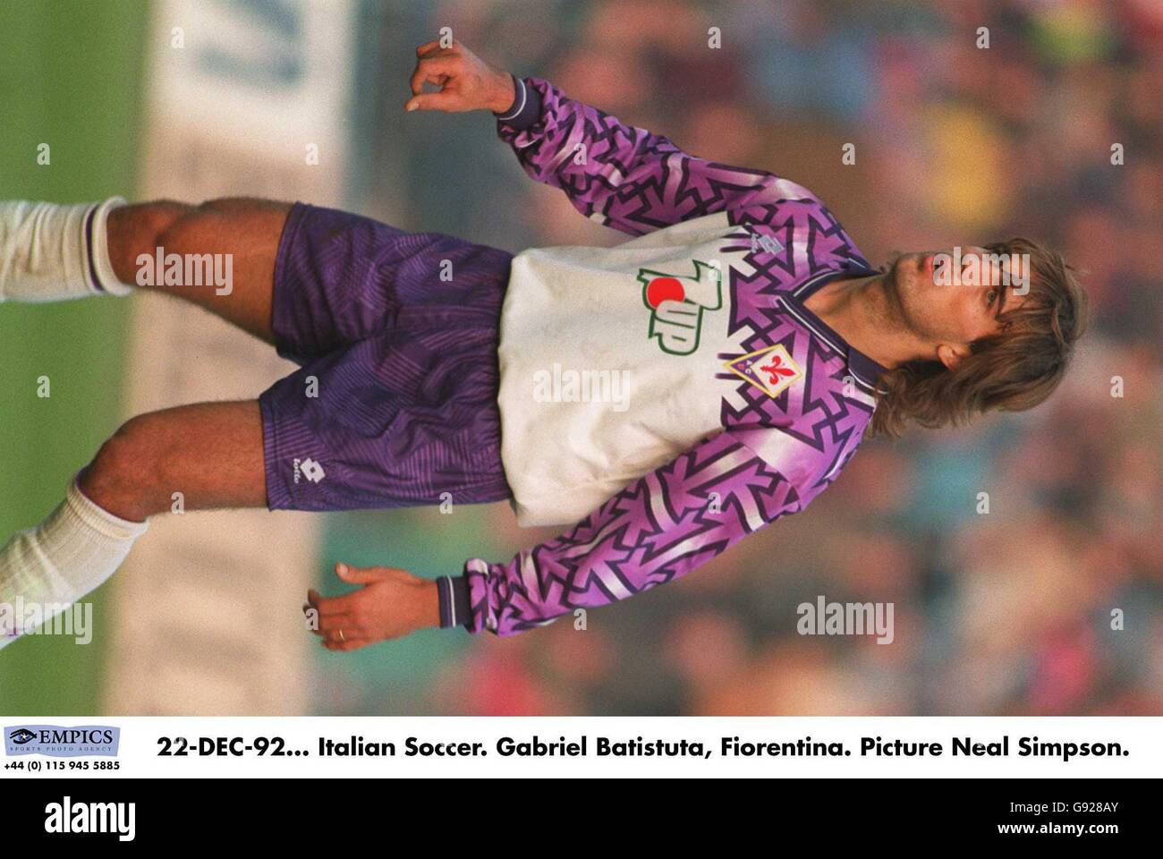 Gabriel Batistuta Stock Photos & Gabriel Batistuta Stock Images Alamy