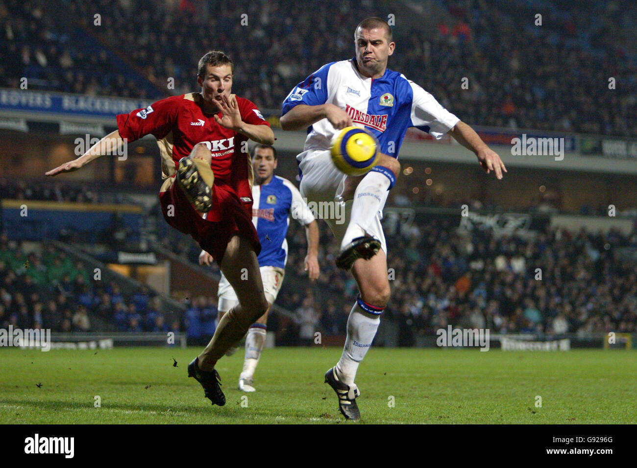 Soccer - FA Barclays Premiership - Blackburn Rovers v Portsmouth - Ewood Park Stock Photo