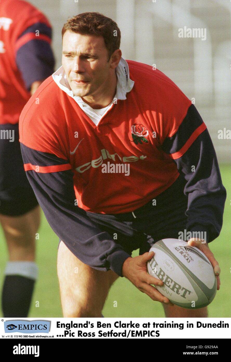 Rugby union england in new zealand england training hi-res stock ...