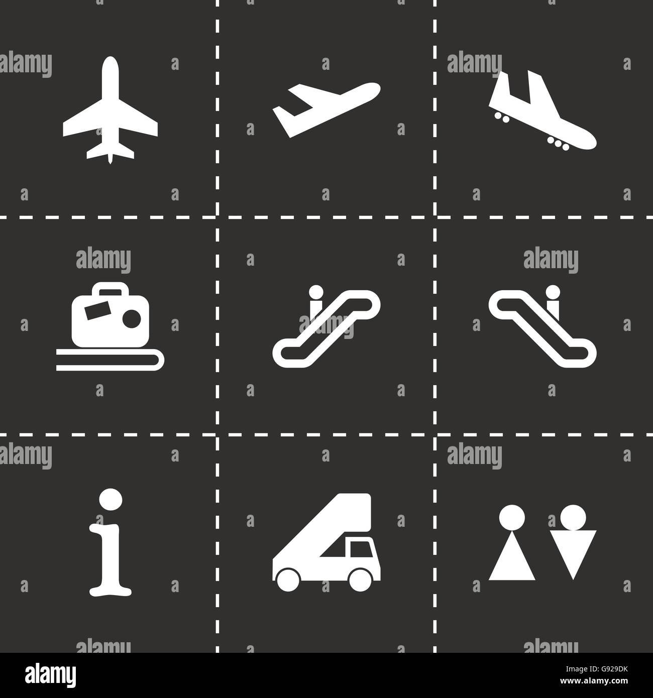 Airport tower staff Stock Vector Images - Alamy
