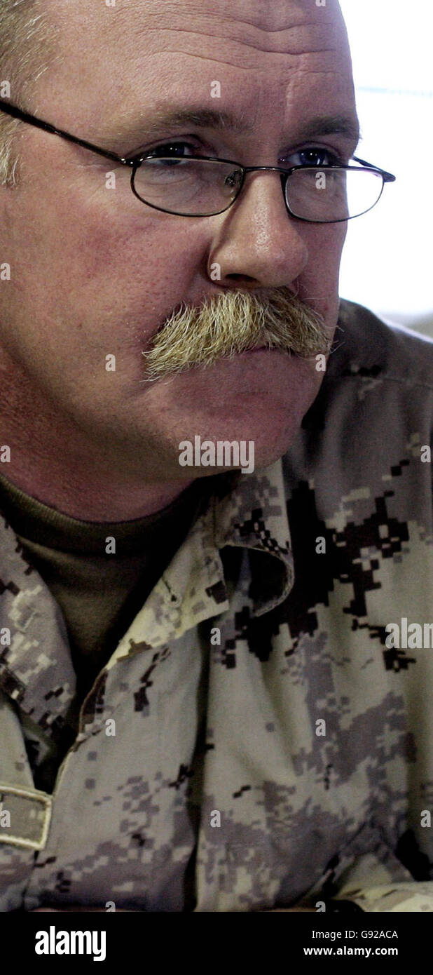 Lieutenant Colonel Dave Anderson, Chief of Staff of Canada's Taskforce Afghanistan, Monday December 12, 2005 who has said the Iraqi insurgency was being fuelled by foreign fighters from 'the full panoply of terrorist states'. in February, Canada has 2,000 troops arriving to launch offensive counter-insurgency operations in Helmand, and five other southern provinces, under the banner of the US-instituted Operation Enduring Freedom. See PA story DEFENCE Afghanistan. PRESS ASSOCIATION Photo. Photo credit should read: Andrew Parsons/PA Stock Photo