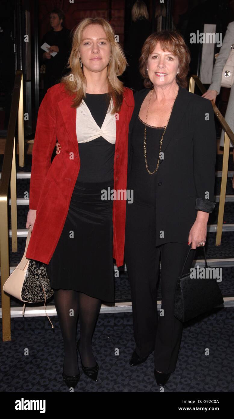 Penelope Wilton (R) and her daughter arrive for the UK Premiere of 'Match Point', at the Curzon Mayfair, central London, Sunday 18 December 2005. PRESS ASSOCIATION Photo. Photo credit should read: Ian West/PA Stock Photo