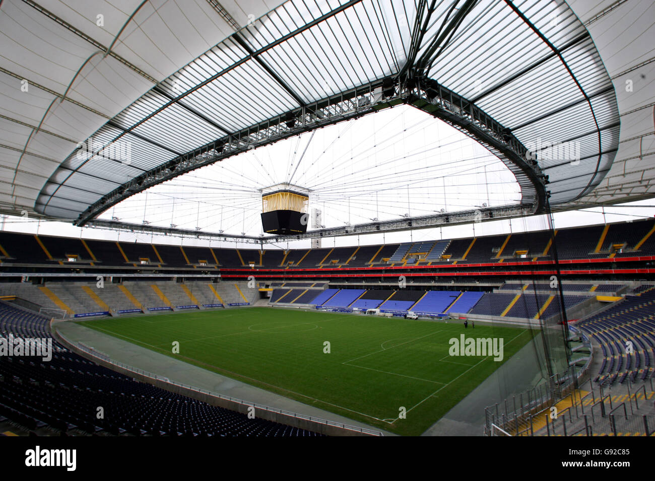 Soccer - FIFA World Cup 2006 Stadiums - Commerzbank-Arena - Frankfurt. General view of the Commerzbank-Arena Stock Photo