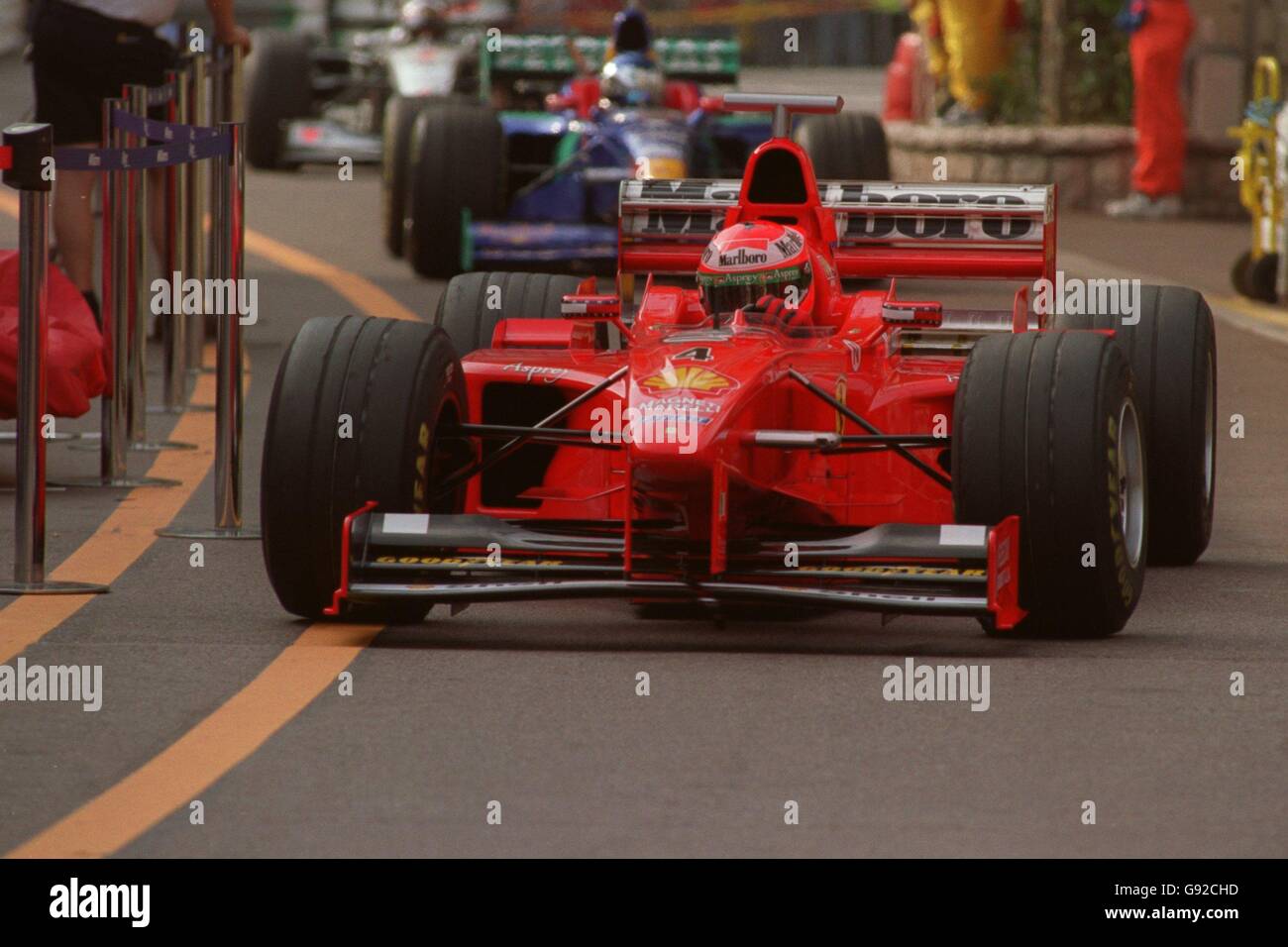 Michael schumacher pit lane hires stock photography and images Alamy