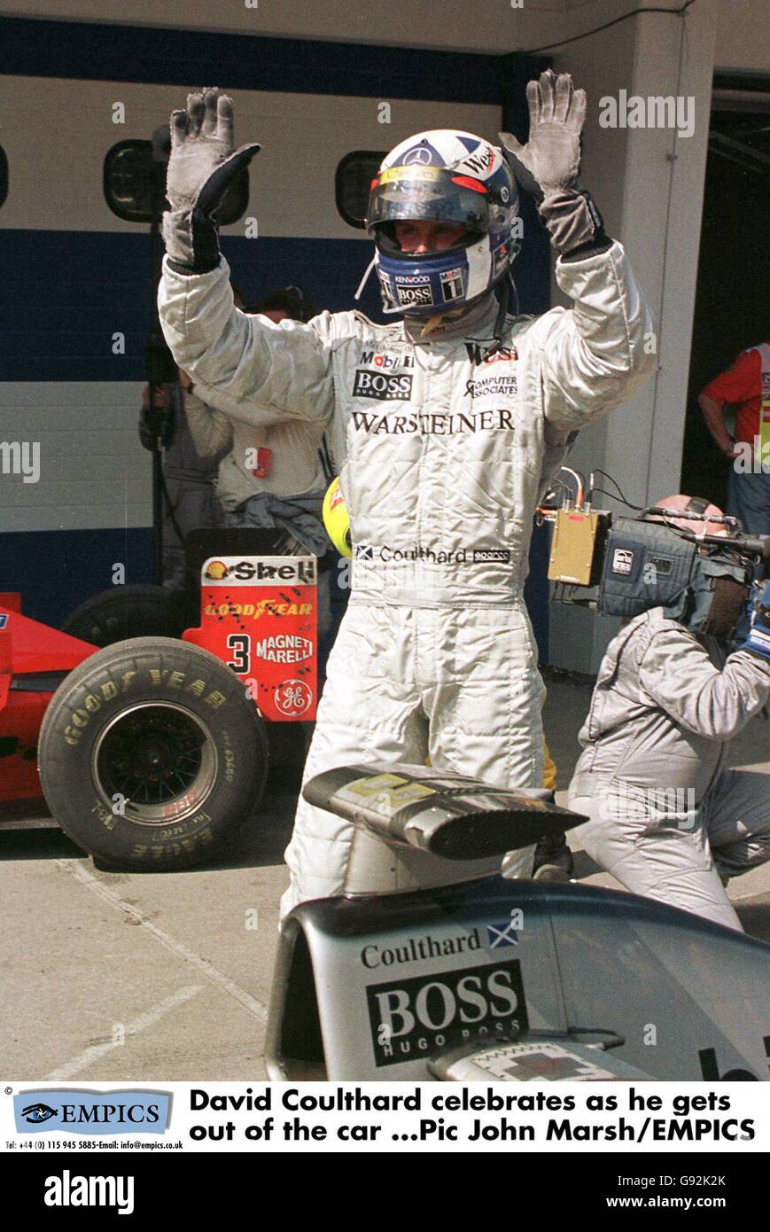 David coulthard formula one racing car hi-res stock photography and ...