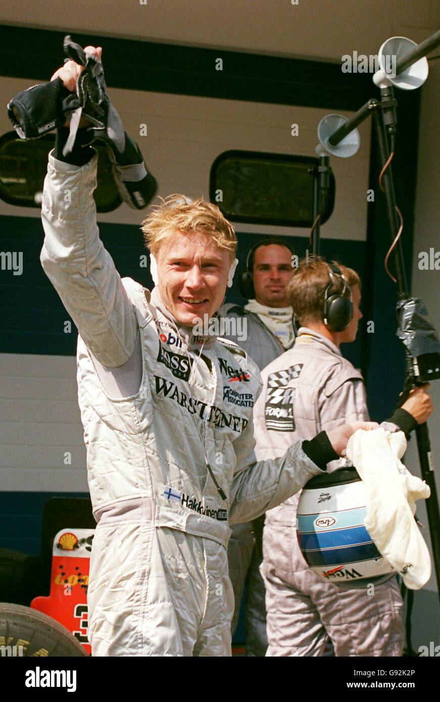 Mika hakkinen racing car hi-res stock photography and images - Alamy