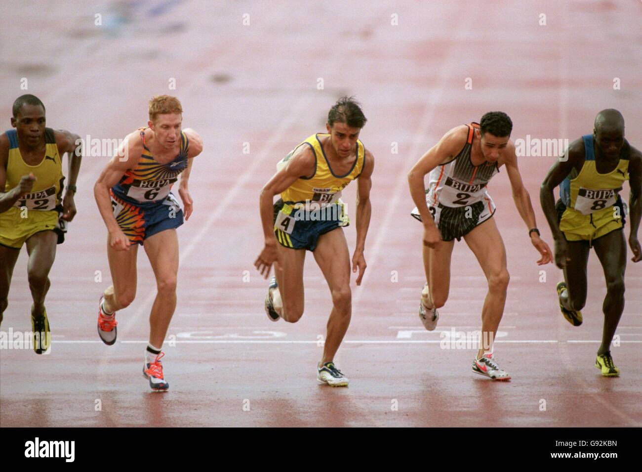 2000m Symbol Athletics - Bupa Games - Gateshead - Men's 2000m. The start of the mens ...