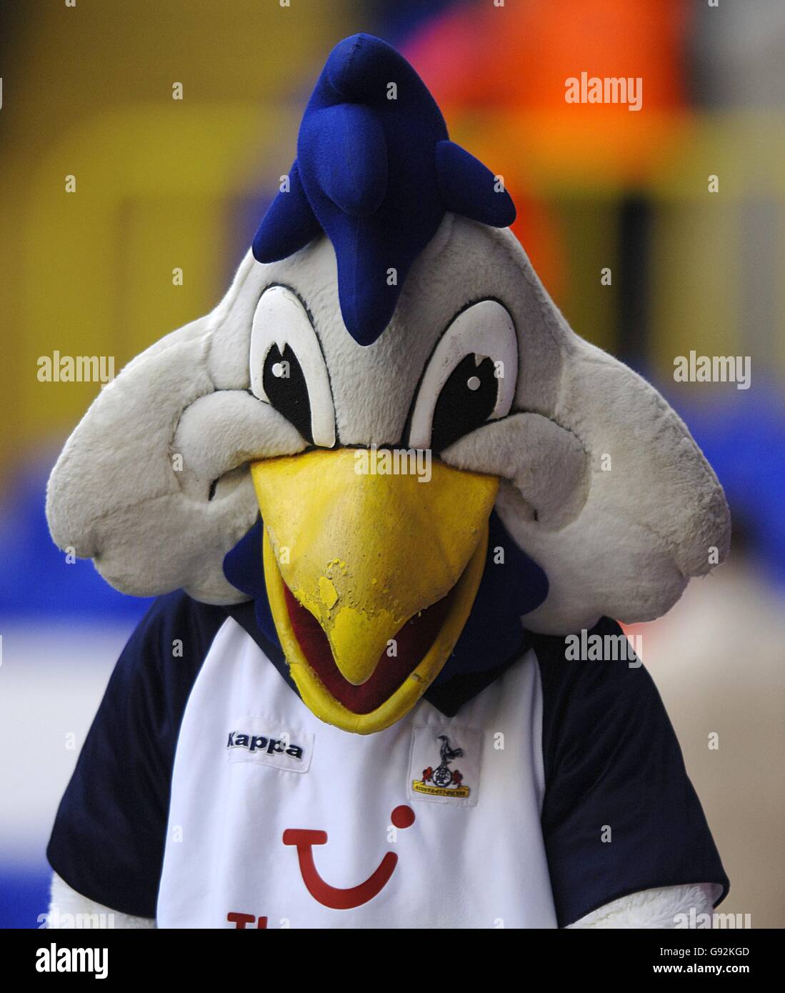 Soccer - FA Barclays Premiership - Tottenham Hotspur v Aston Villa - White Hart Lane. Chirpy the Tottenham Hotspur mascot Stock Photo