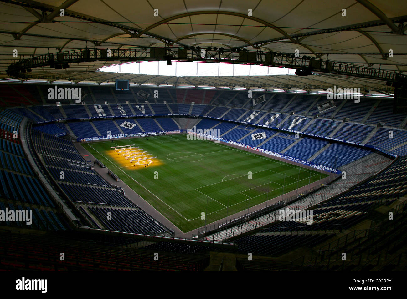 Soccer FIFA World Cup 2006 Stadiums AOL Arena Hamburg. General