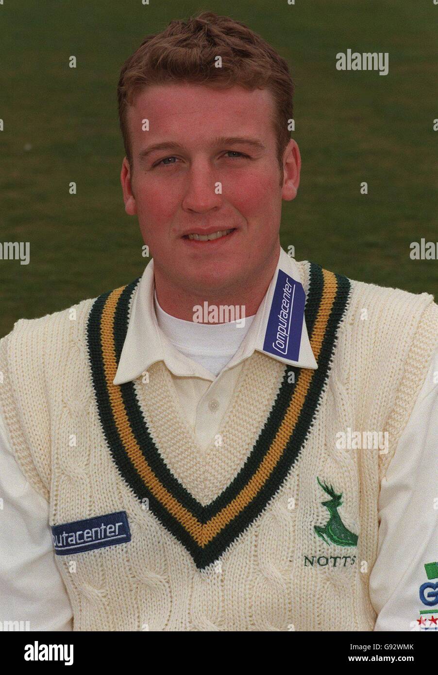 Cricket Nottinghamshire CCC Photocall Stock Photo Alamy