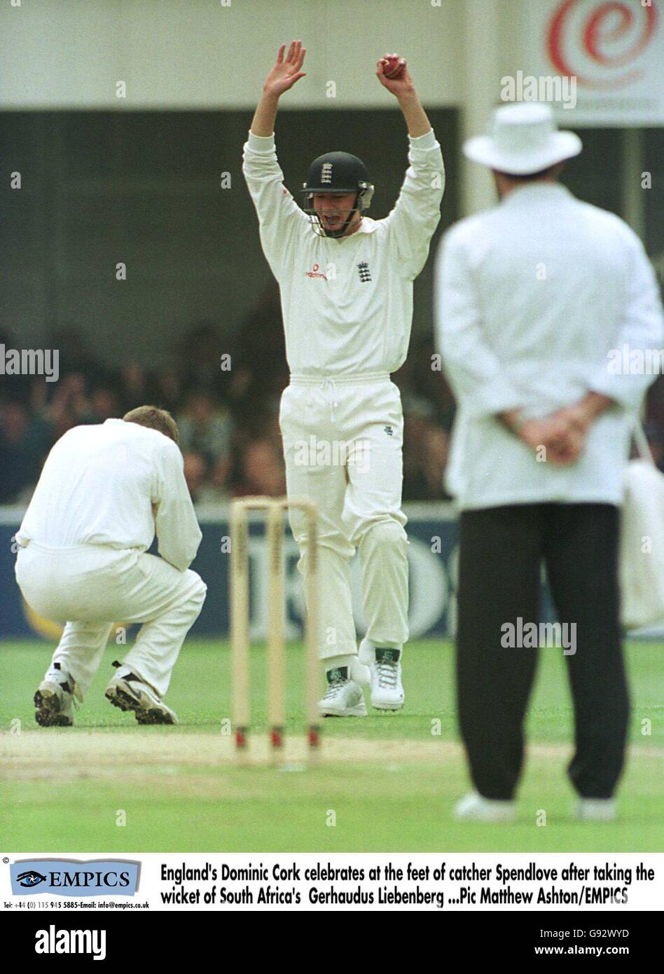 Cricket - First Cornhill Test - England v South Africa - Edgbaston - Third Day Stock Photo