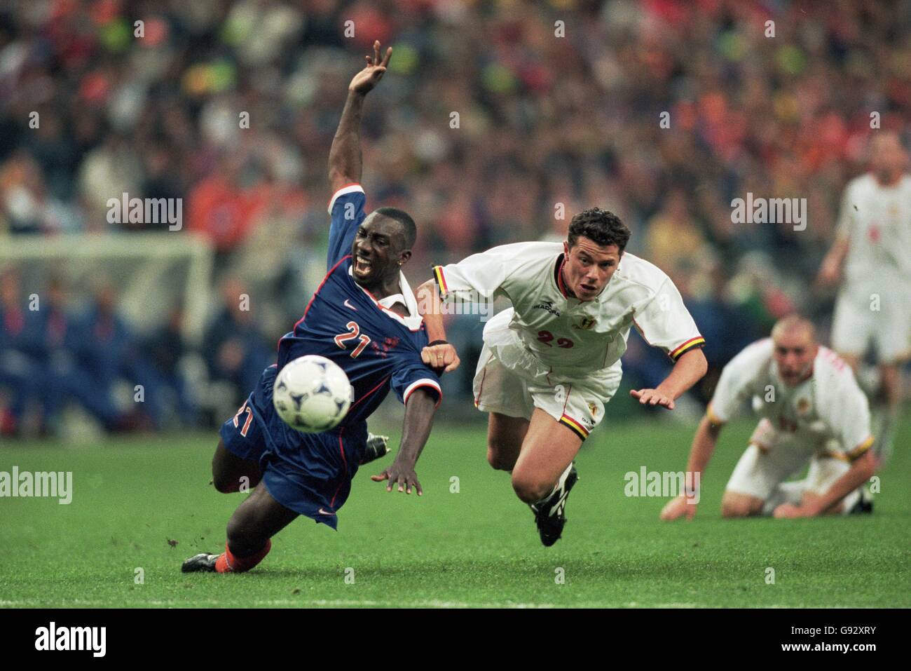 Soccer world cup france 98 group e holland v belgium hi-res