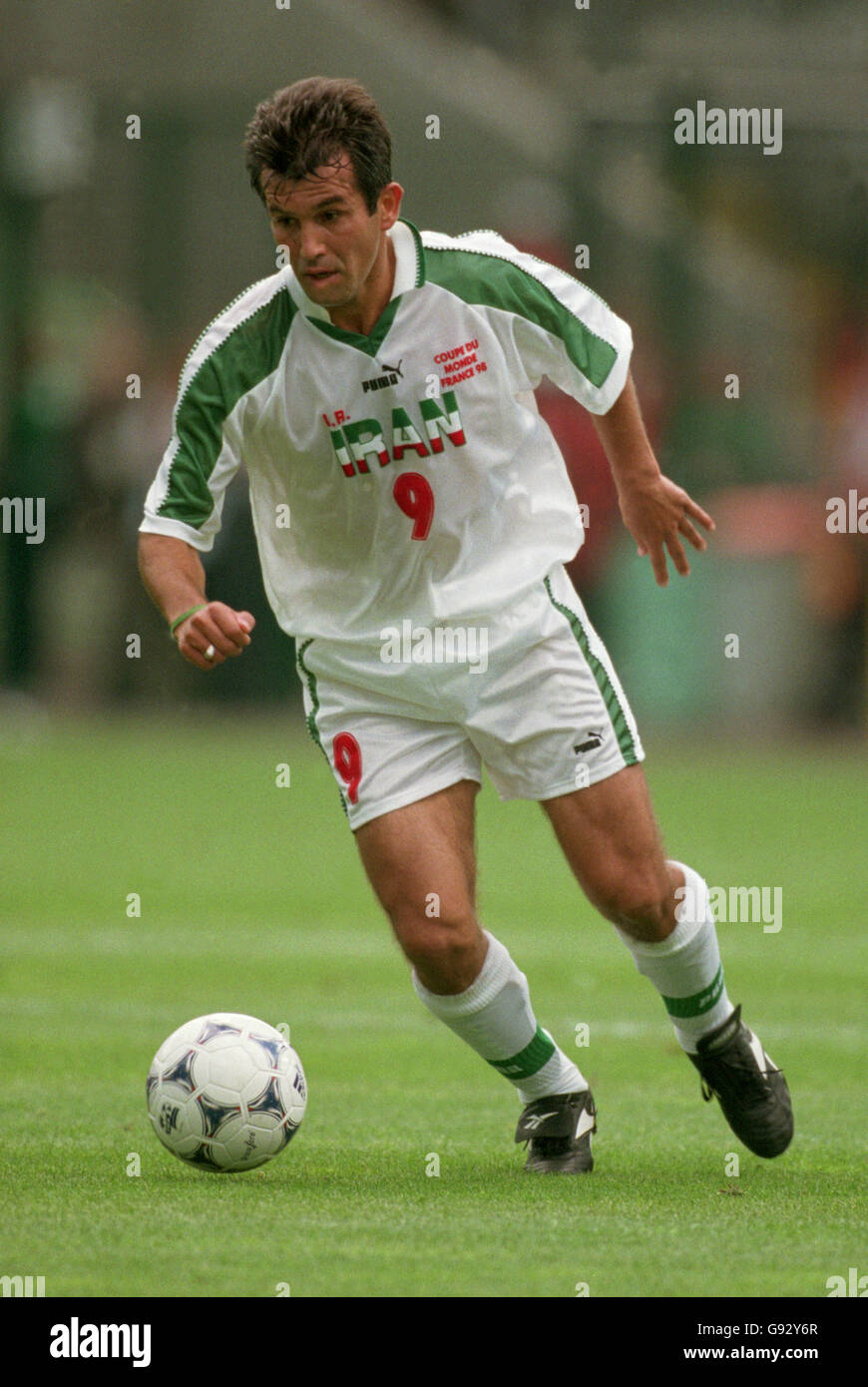 Soccer World Cup France 98 Group F Yugoslavia v Iran Stock Photo