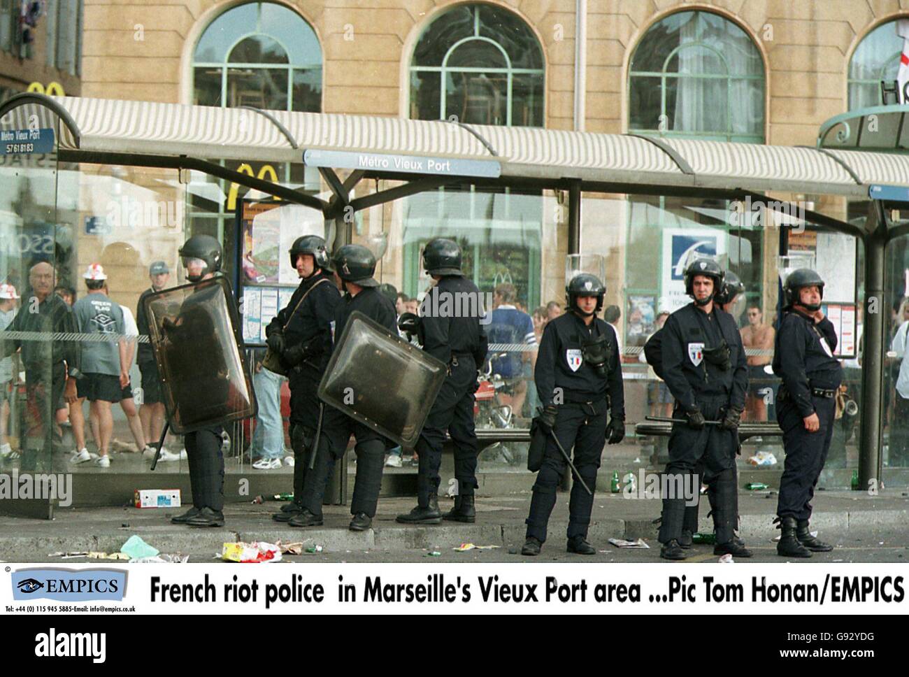 Riot police france marseilles hi-res stock photography and images - Alamy