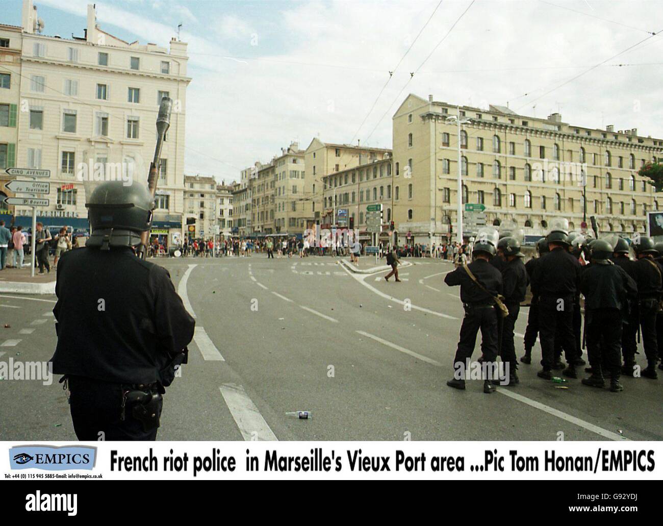 Riot police france marseilles hi-res stock photography and images - Alamy