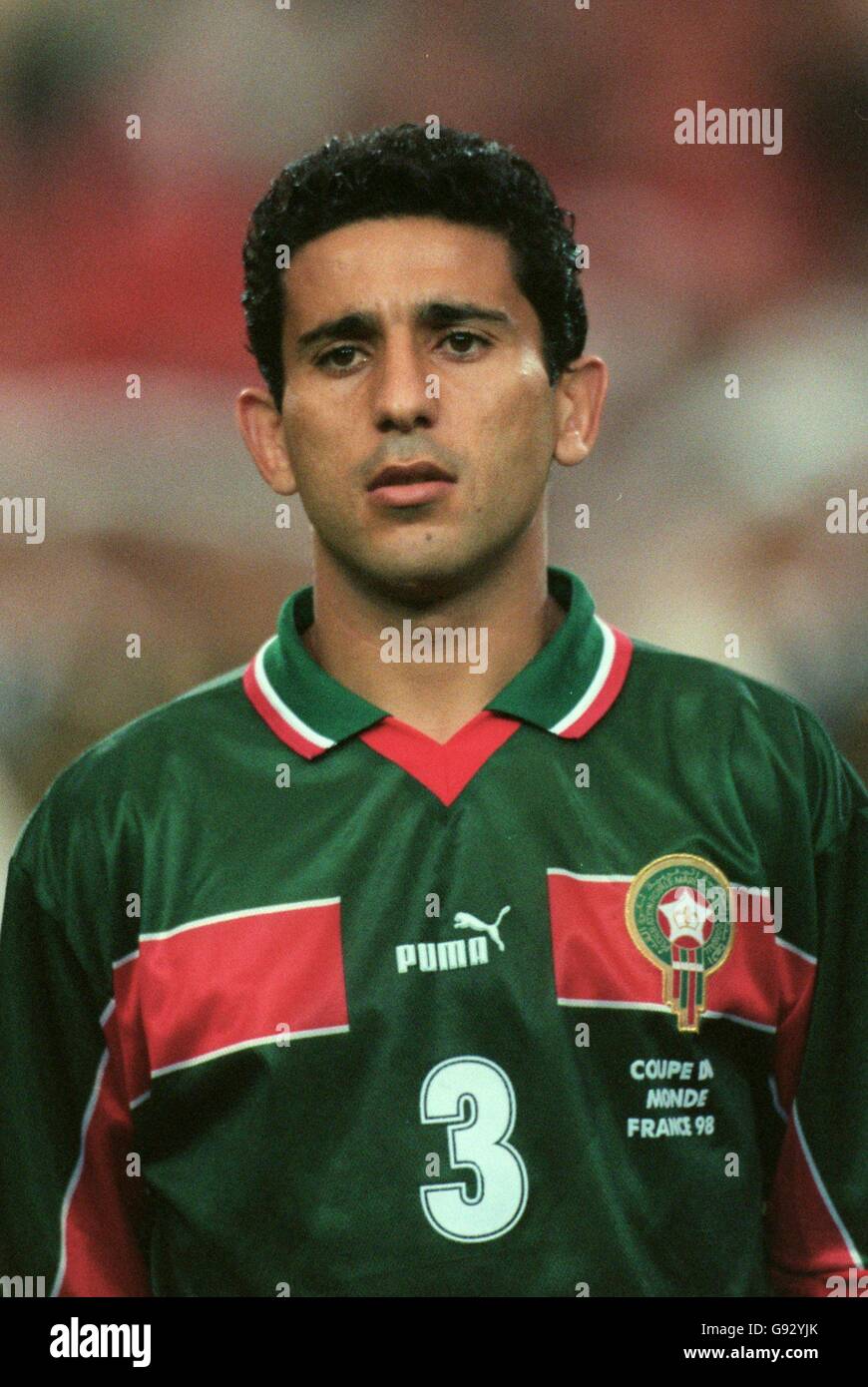 Soccer - World Cup France 98 - Group A - Morocco v Norway Stock Photo -  Alamy
