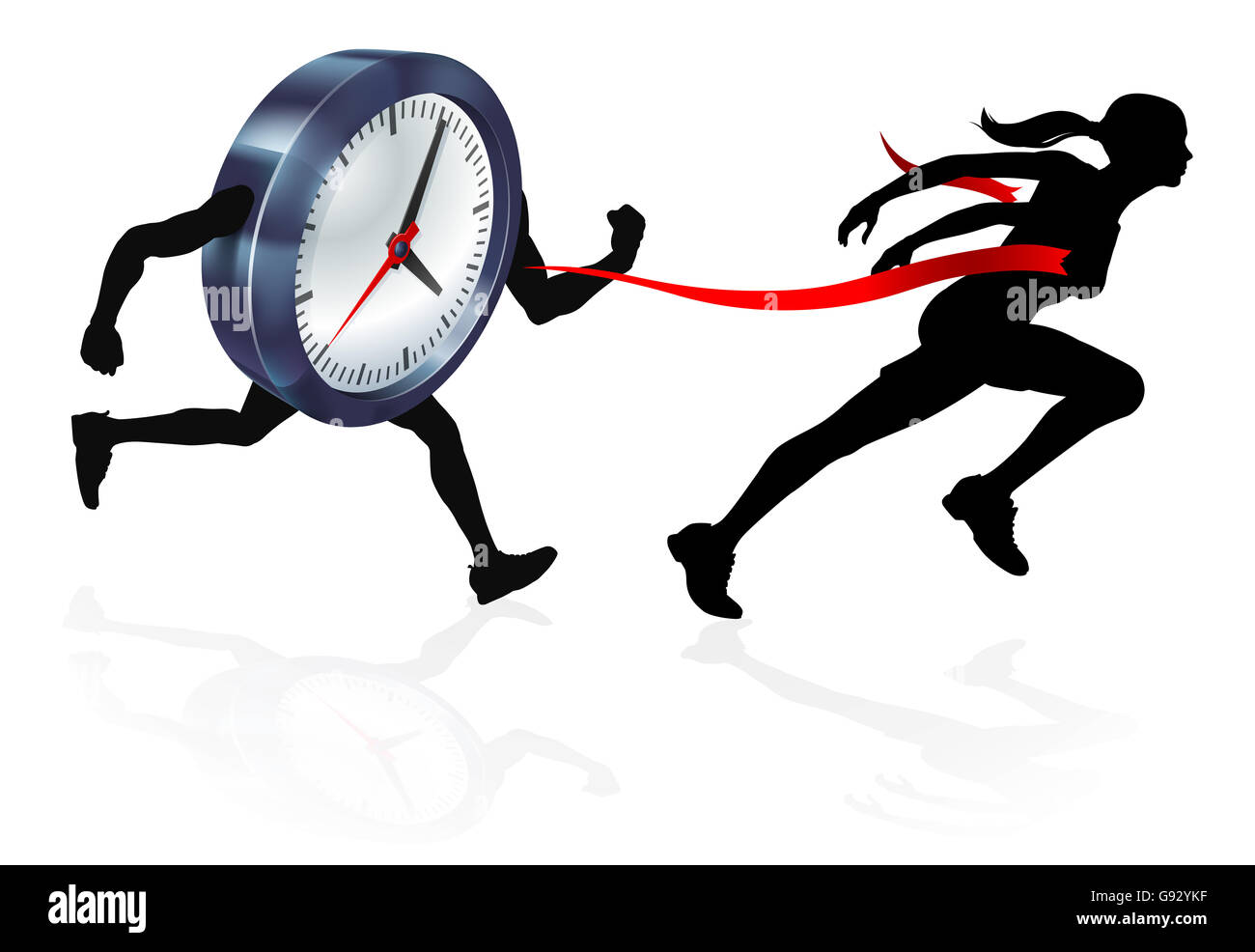 Beat the clock hi res stock photography and images Alamy
