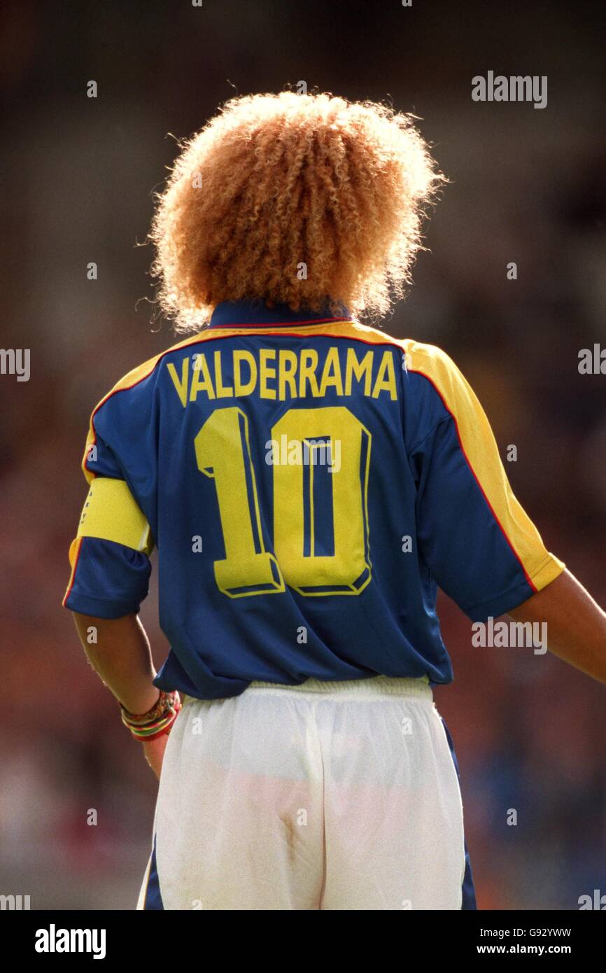 Carlos valderrama world cup hi-res stock photography and images