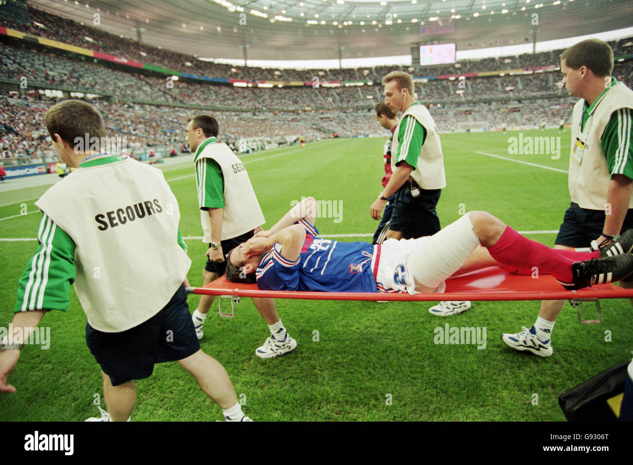 Soccer World Cup France 98 Group C France v Saudi Arabia Stock