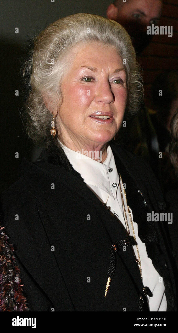 Phil Lynott's mother Philomena arrives at the Vicar Street music venue in Dublin for a special concert entited the VIBE FOR PHILO, Wednesday January 4, 2006. Today marks the 20th anniversary of the death of the rock star. See PA Story SHOWBIZ Lynott Ireland. PRESS ASSOCIATION Photo. Photo credit should read: Niall Carson/PA Stock Photo