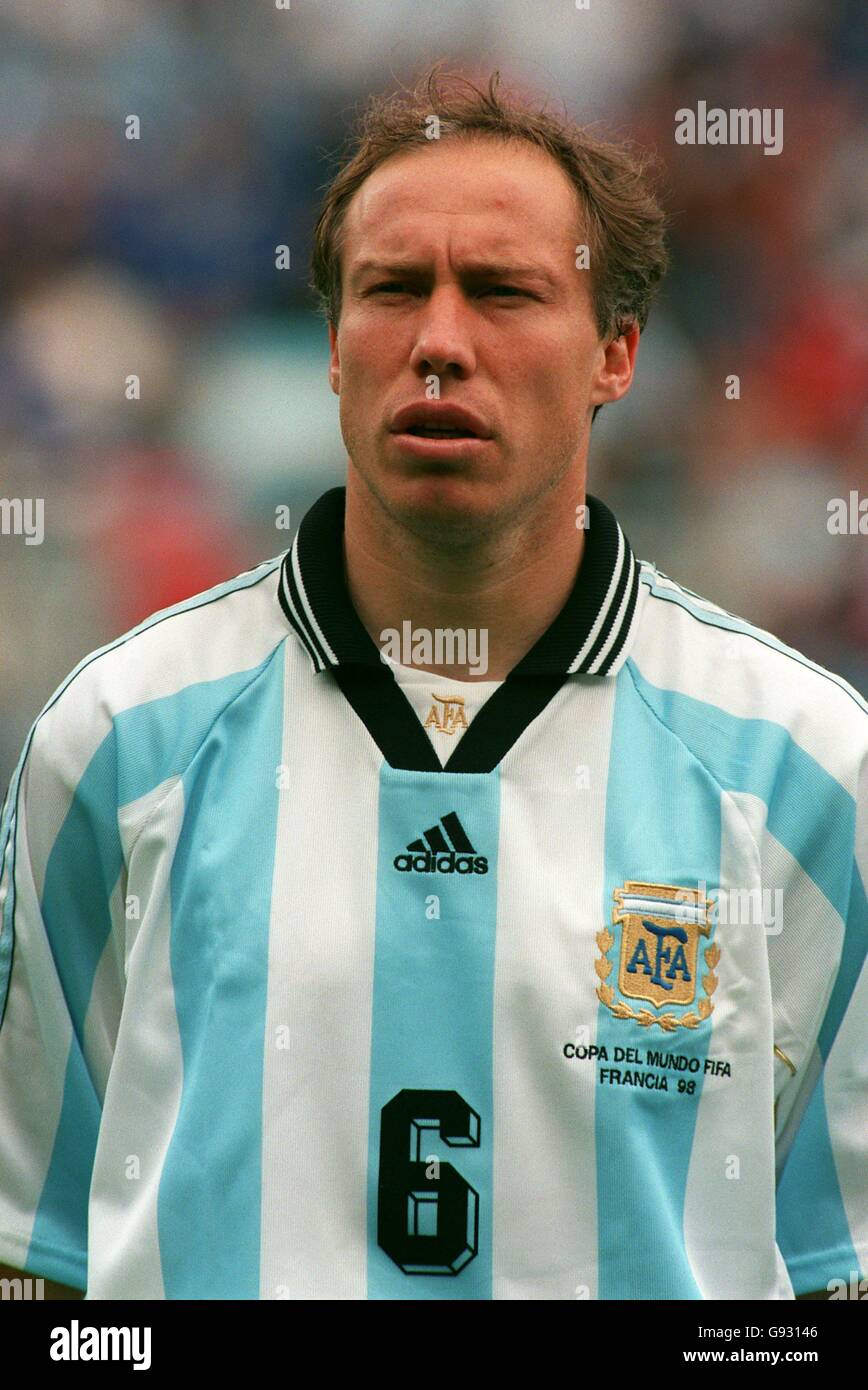 Soccer - World Cup France 98 - Group H - Argentina v Japan