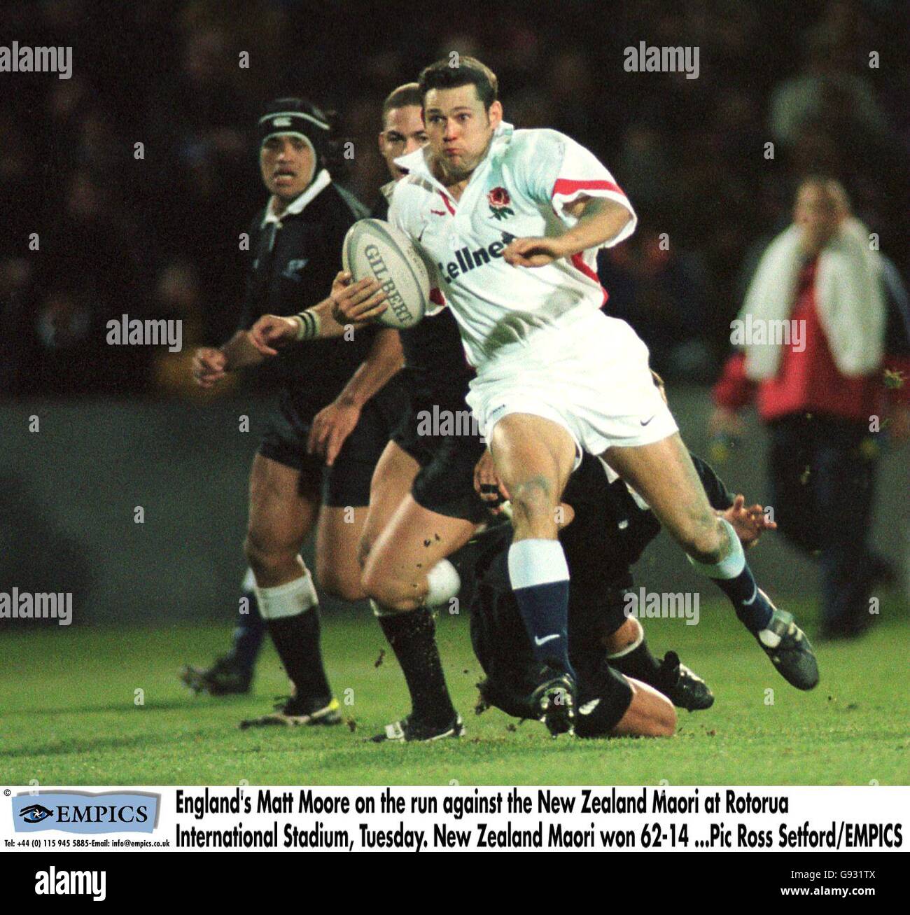 Rugby Union England Tour Of New Zealand England v New Zealand Maori