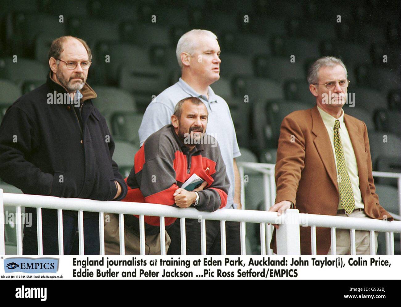 Peter Butler Rugby Eddie butler and peter jackson hi-res stock photography and images - Alamy