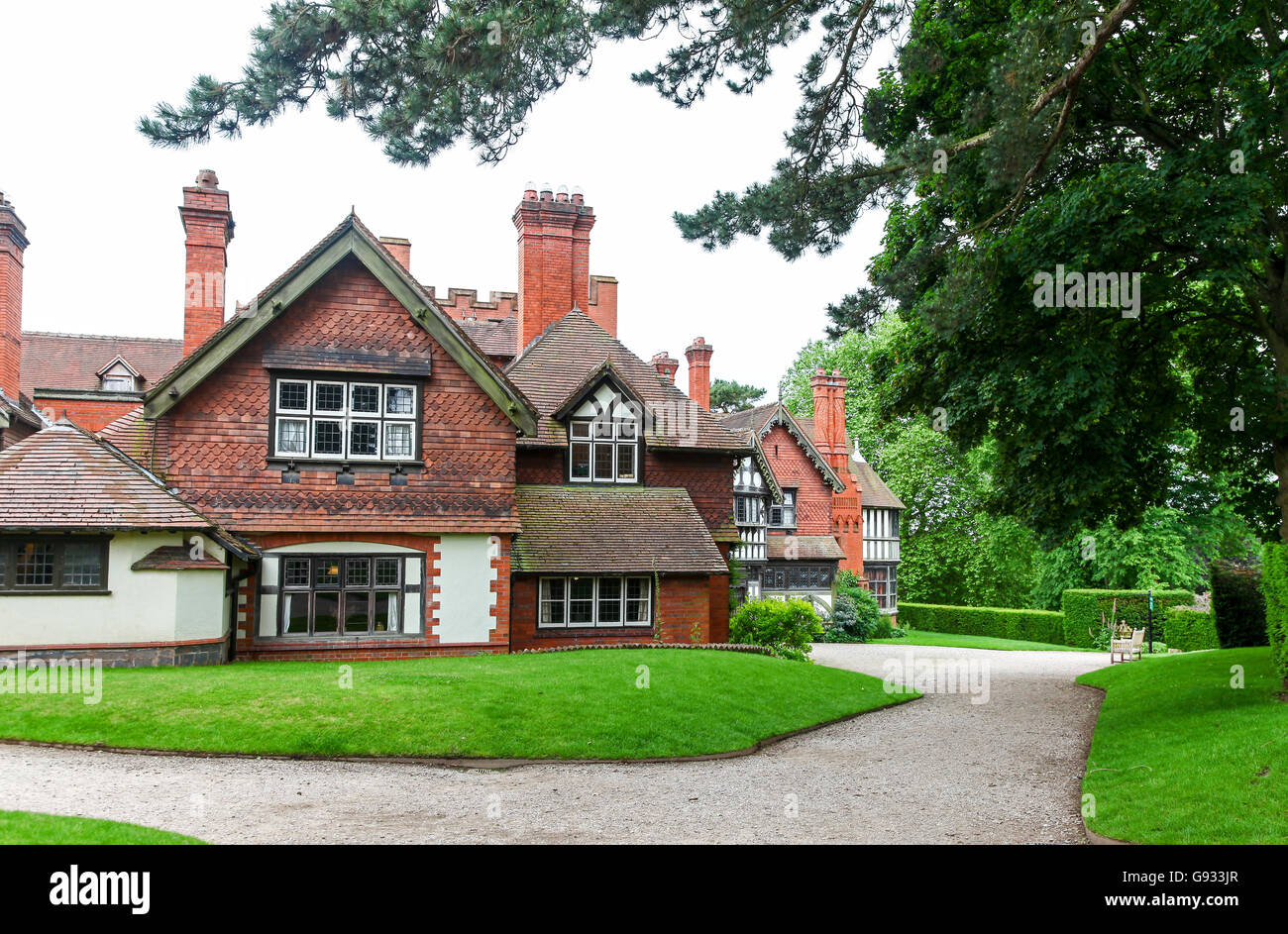 Wightwick Manor Wolverhampton West Midlands England UK Stock Photo Alamy