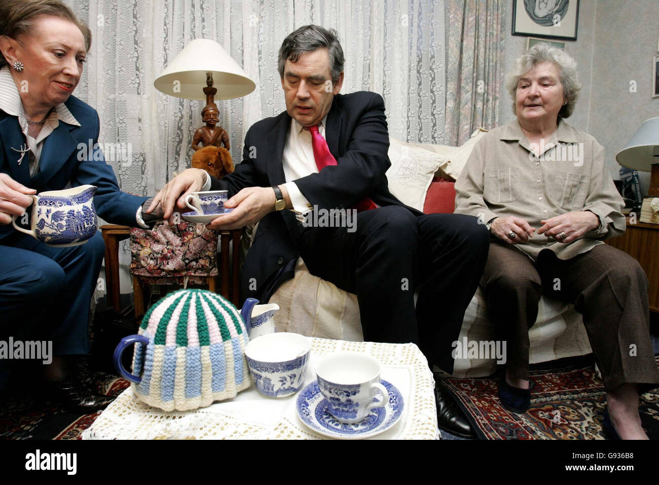 FINANCE Pensioners Stock Photo