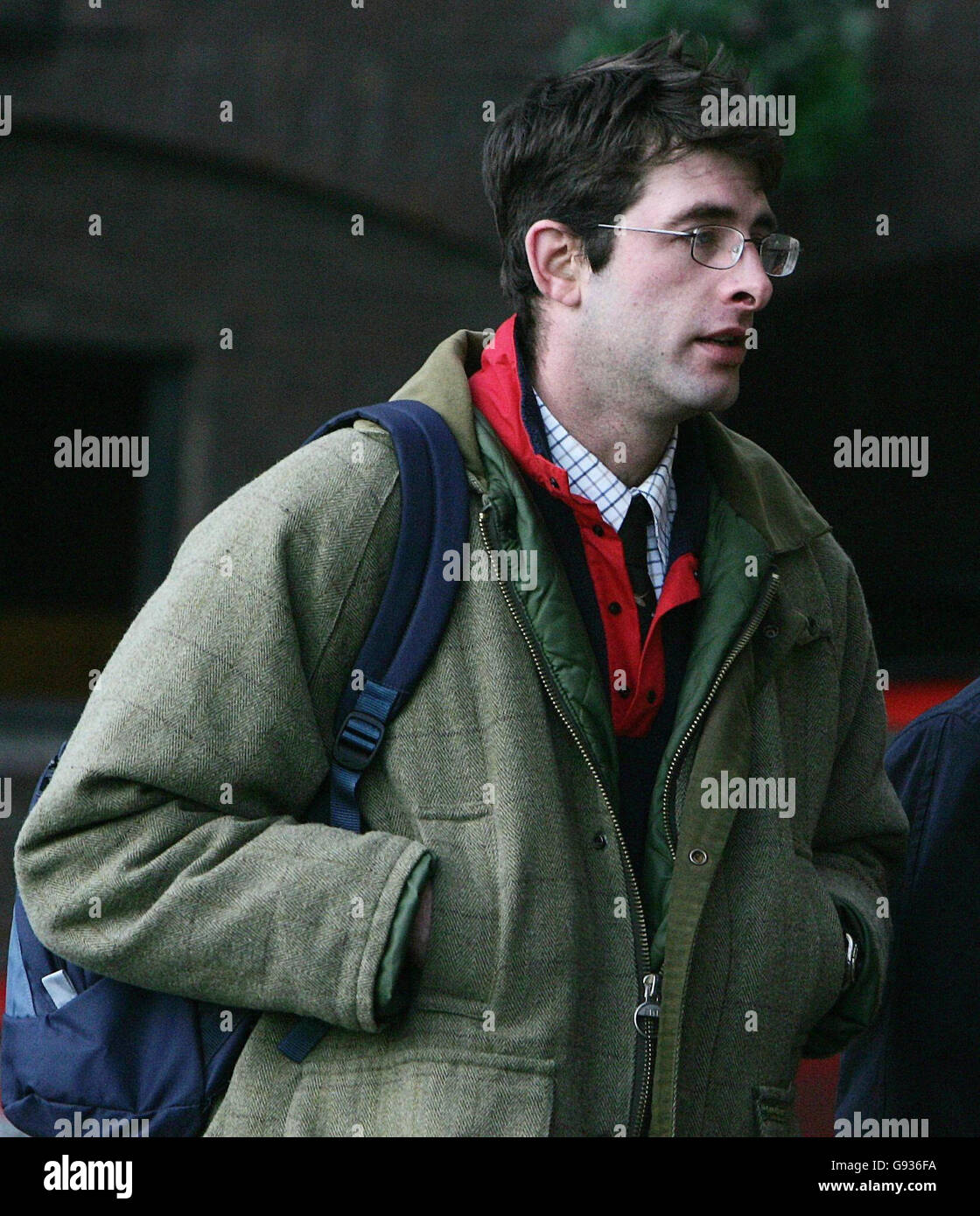 Roy arrives at Newcastle crown court, Tuesday January 17, 2006