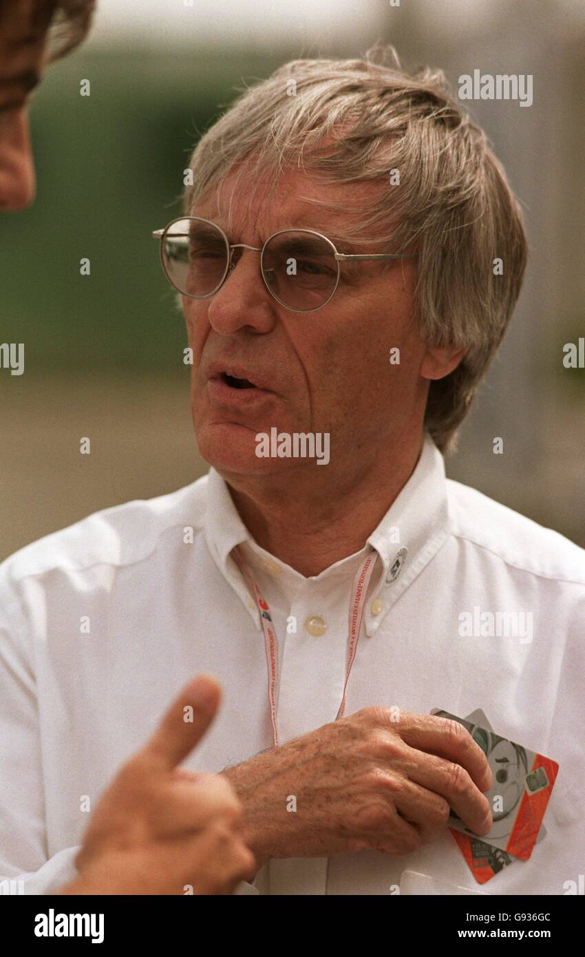 Formula One Motor Racing British Grand Prix Practice Stock Photo