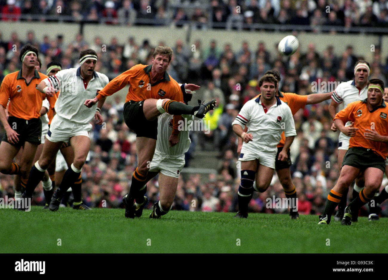 International Rugby World Cup Final -England v Australia Stock Photo ...