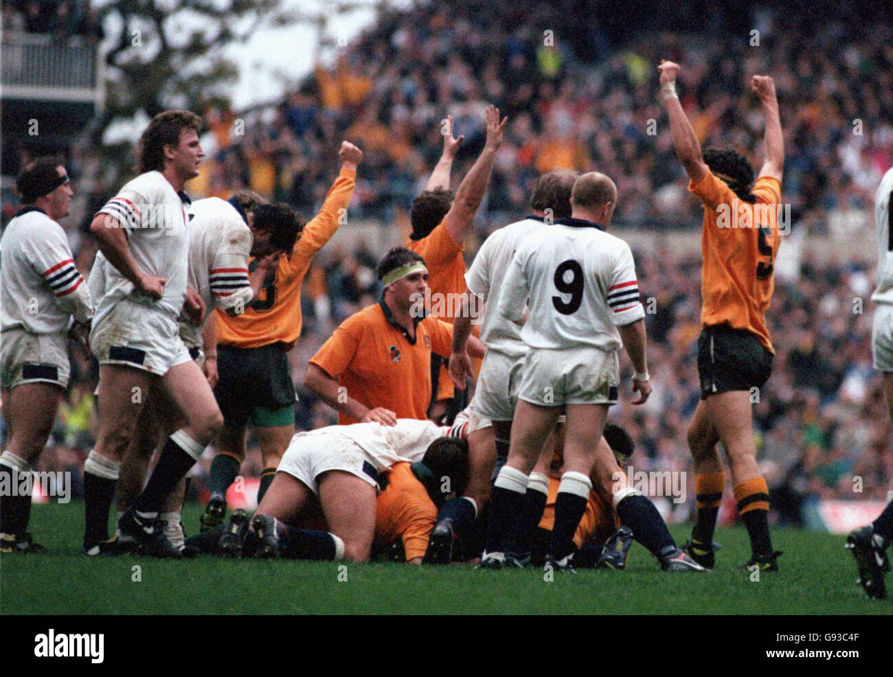 International Rugby World Cup Final -England v Australia (At Twickenham ...