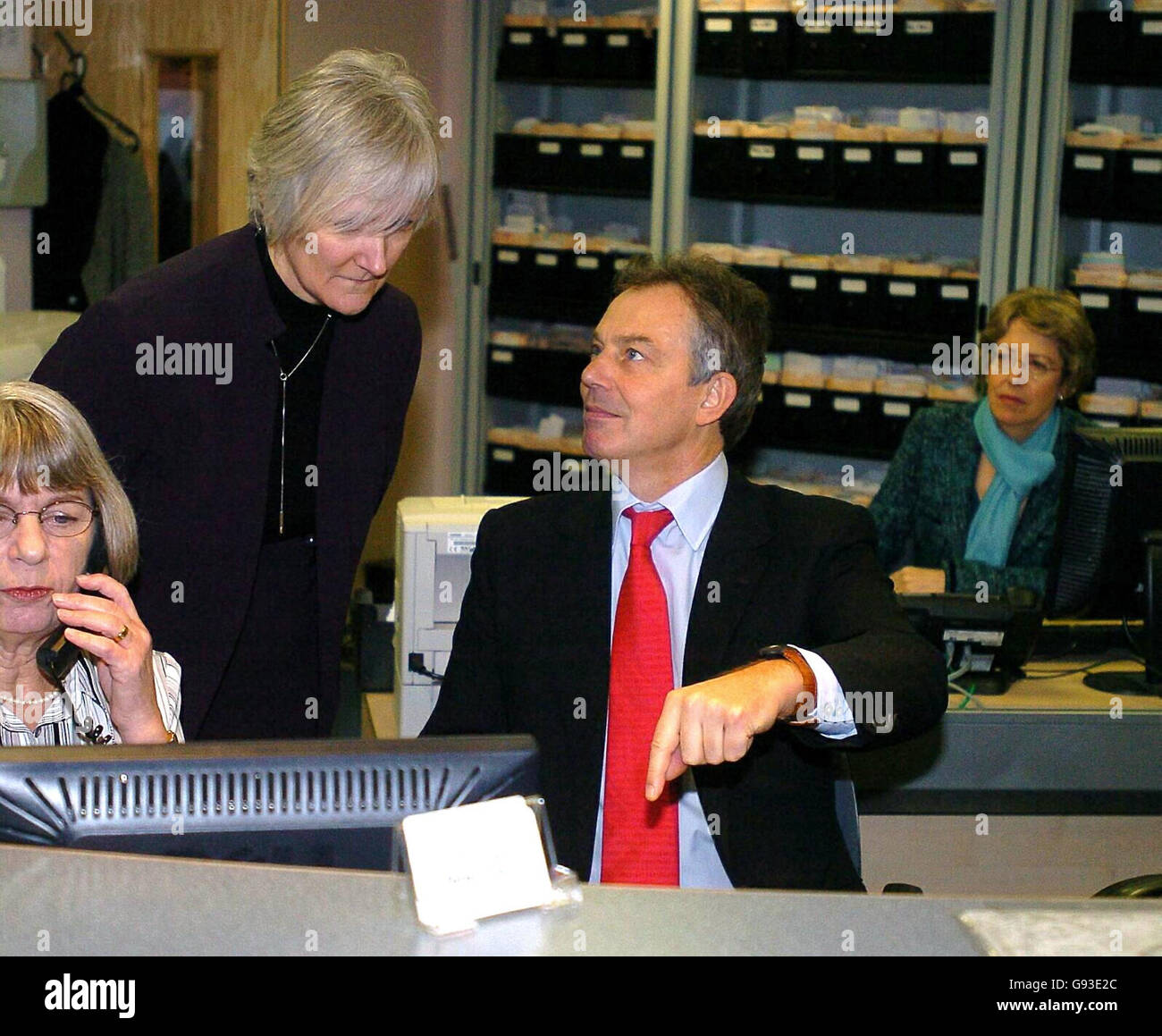 Tony blair prime minister nhs hi-res stock photography and images - Alamy