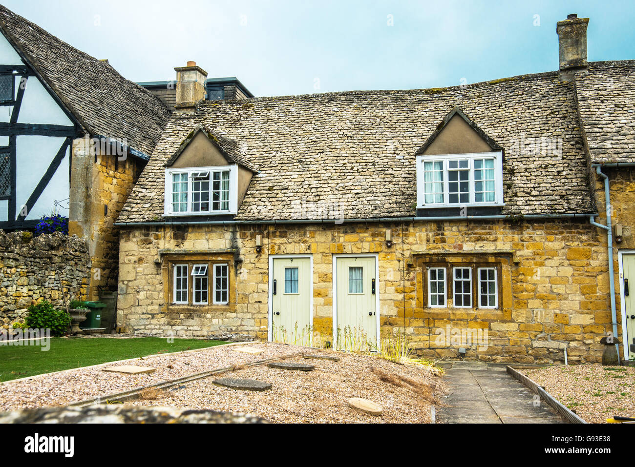 old English Cottage England the Cotswolds Ray Boswell Stock Photo