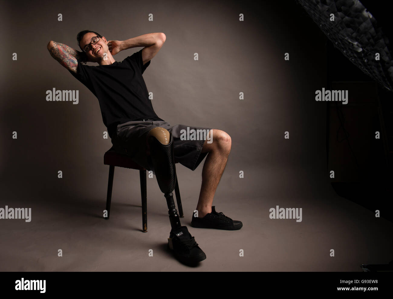 Below The Knee High Resolution Stock Photography And Images Alamy
