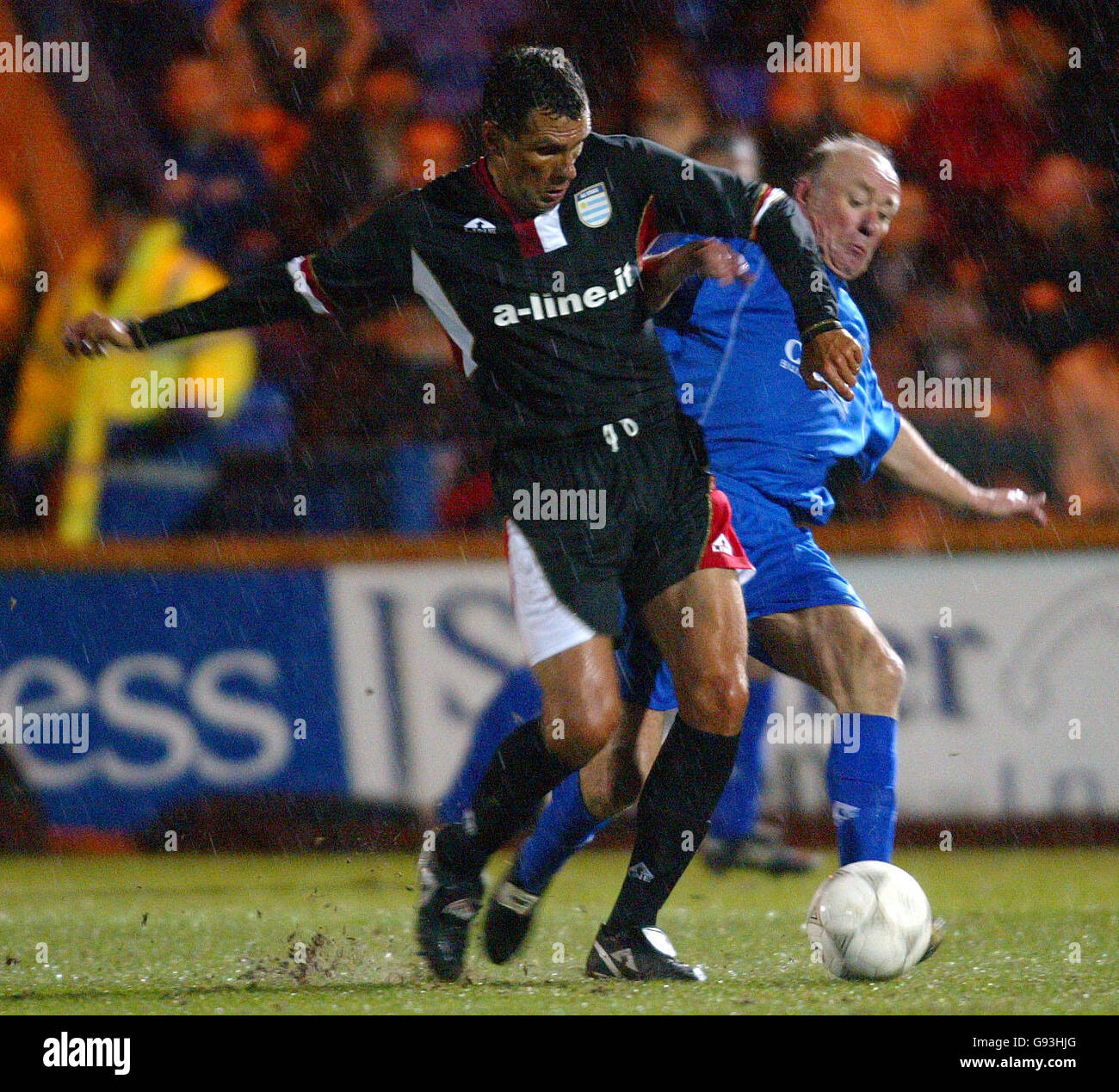 Soccer - Benefit Match - Macclesfield Town Legends v Chelsea All Stars XI - Moss Rose Stock Photo