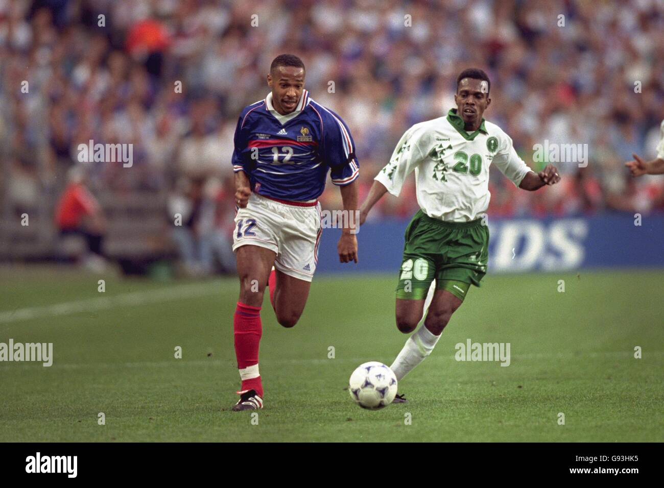 Soccer - World Cup France 98 - Group C - France v Saudi Arabia